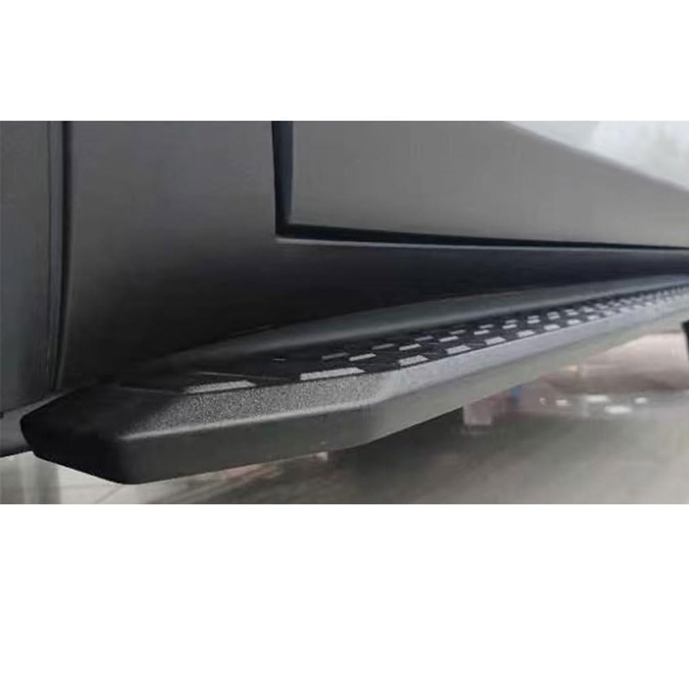 Amazon.com: VERBANA H0191 2Pcs Black Aluminum Running Boards for